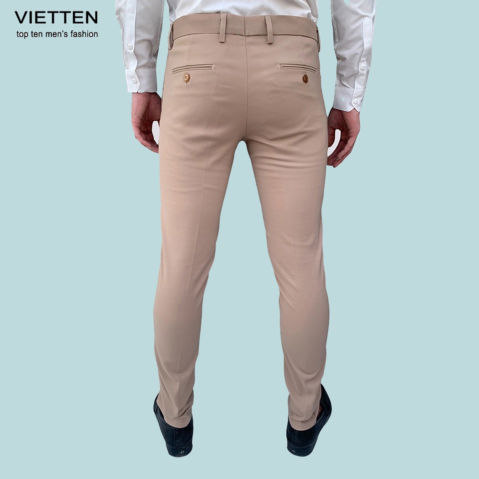 Quần tây nam thời trang cao cấp Màu ghi sáng không nhăn không xù bao chất- FORM VỪA QA-TRUNG1 | BigBuy360 - bigbuy360.vn