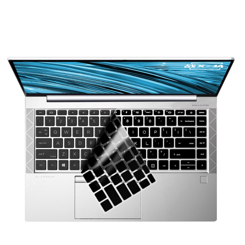 Miếng Dán Bàn Phím Bằng Silicon Chống Bụi Chống Nước Cho Laptop HP EliteBook 840 G7 Zhan X14 14'' Inch