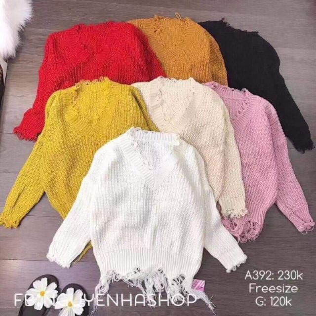 Áo len nữ bán live