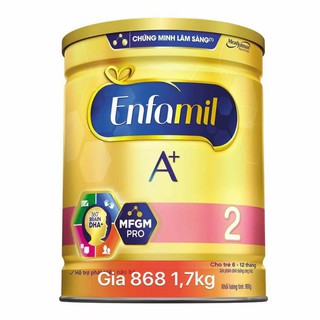 Sữa bột enfamil a+ 2 1.7kg