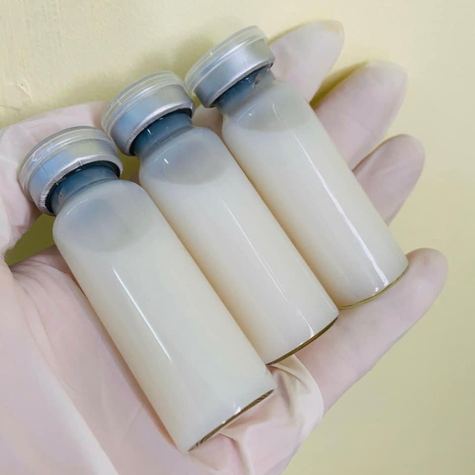 Tinh chất serum Collagen Tươi  siêu căng bóng sữa 10ml  Siêu tinh thể dưỡng chất giúp làn da căng bóng mượt mà