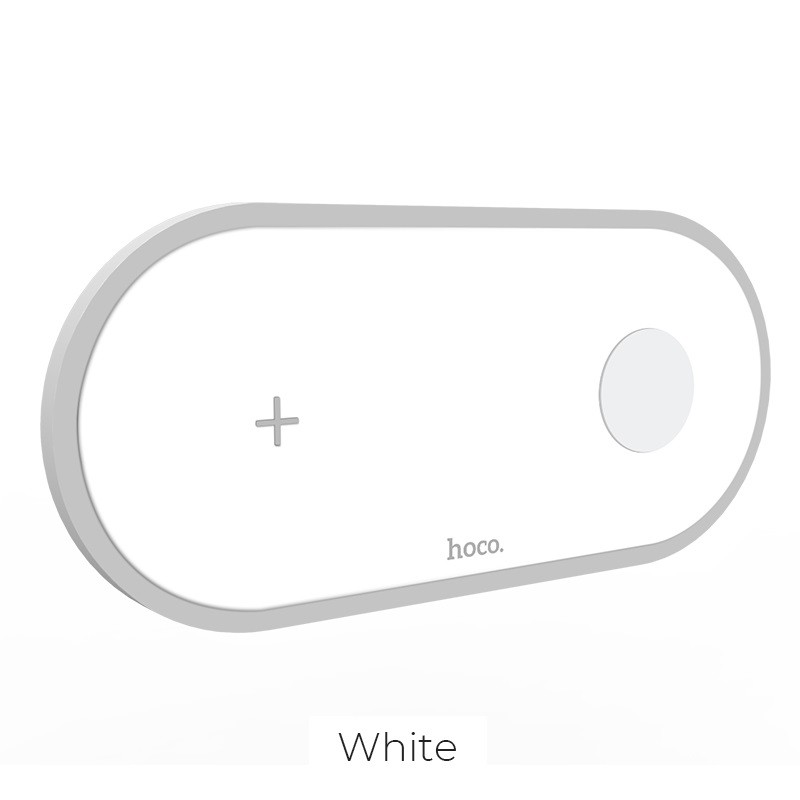 Đế sạc nhanh không dây 10w hoco cw20 cw23 cw24 qc3 qi 3 in 1 cho samsung iphone iwatch airpord đồng hồ phụ kiện hoco
