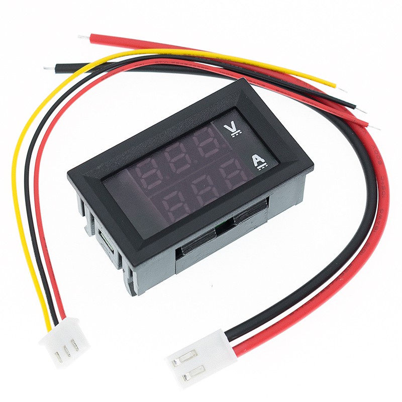 Bộ Đồng Hồ Đo Điện Áp Dc 0-100V 10A 0.28" Chuyên Dụng