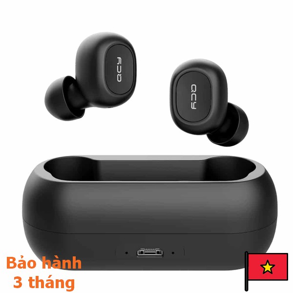 [NC] Tai Nghe True Wireless QCY QS1 TWS Hifi Inear | Bluetooth 5.0 | chống nước | chống bụi | Gaming | Chơi game PUBG