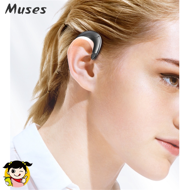 Muse07 Bluetooth 4.1 Bone Conduction Headphones Sports Stereo Wireless Earphone Headset