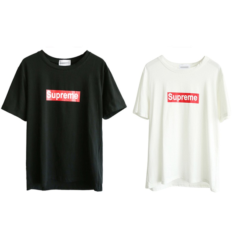 Women T-Shirt SUPERME Red Box White Letters Box Logo T-Shirt | BigBuy360 - bigbuy360.vn
