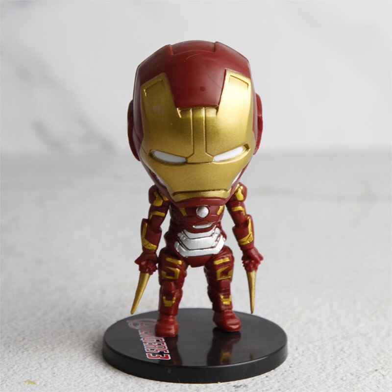 Mô hình nhân vật siêu anh hùng dành cho trang trí bánh kem