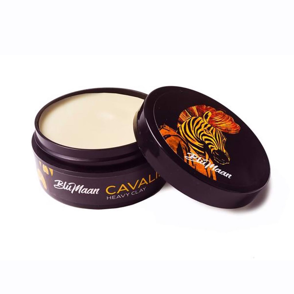 Sáp vuốt tóc Blumaan Cavalier Clay 74ml (BluMaan Ngựa Vằn)