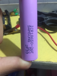 Bin 18650 samsung 26f tháo xe điện
