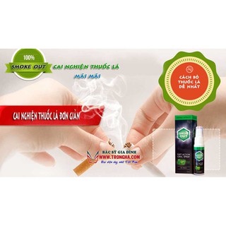 XỊT CAI THUỐC LÁ SMOKE OUT