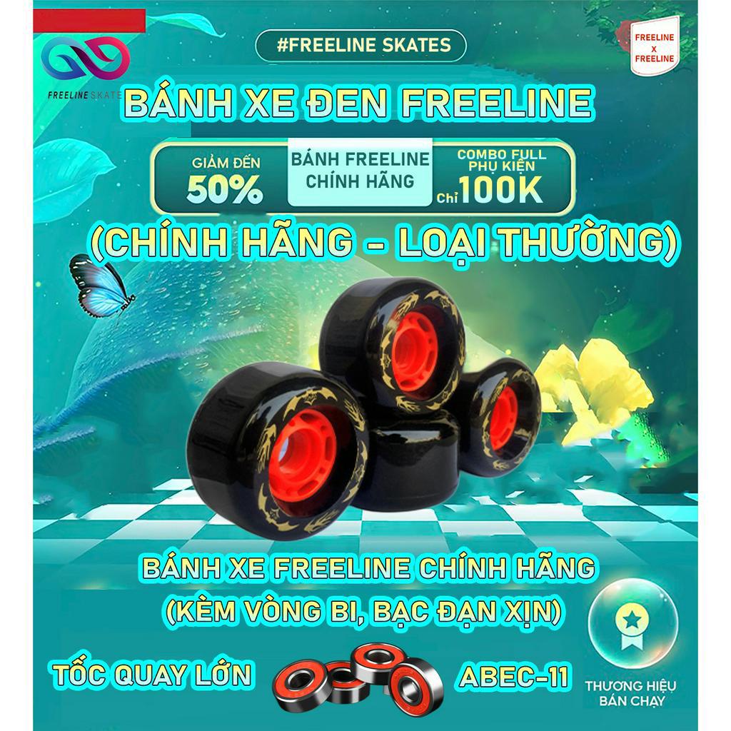 Bánh Xe FREELINE SKATE MÀU ĐEN
