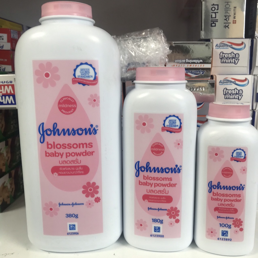 Phấn em bé JOHNSON baby Blossoms Baby Powder - Phấn rôm  johnson baby 100g /180g /380g