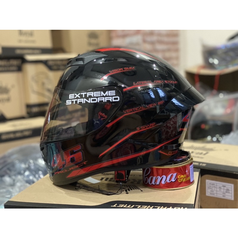 Mũ Full Face 2 Kính Royal M266 bản tem 46 Đỏ cực đẹp, MUA 1 mũ  TẶNG 1 quà , Bảo hành 12 tháng