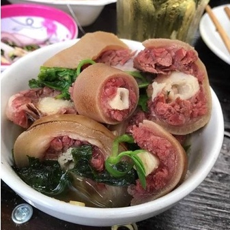 đuôi bò cắt khúc túi 1kg