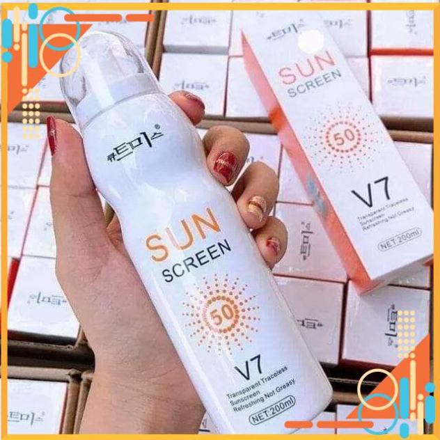 (hottrend 2020) XỊT  CHỐNG NẮNG HÀN QUỐC  SUN SCREEN V7