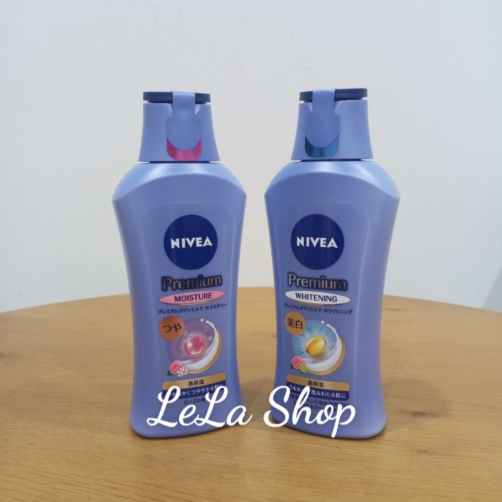 SỮA DƯỠNG THỂ TRẮNG DA NIVEA PREMIUM Nhật Bản