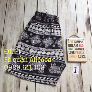 Quần đùi thổ cẩm size 1