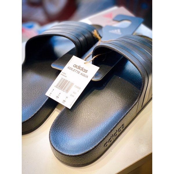Dép đúc cao su Adidas Adilette Aqua, Hàng chuẩn đẹp, Full Tag- Ảnh thật shop chụp
