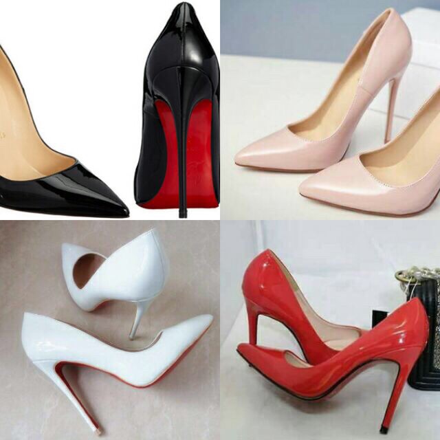 Giày cao gót VNXK đế đỏ cao 10p