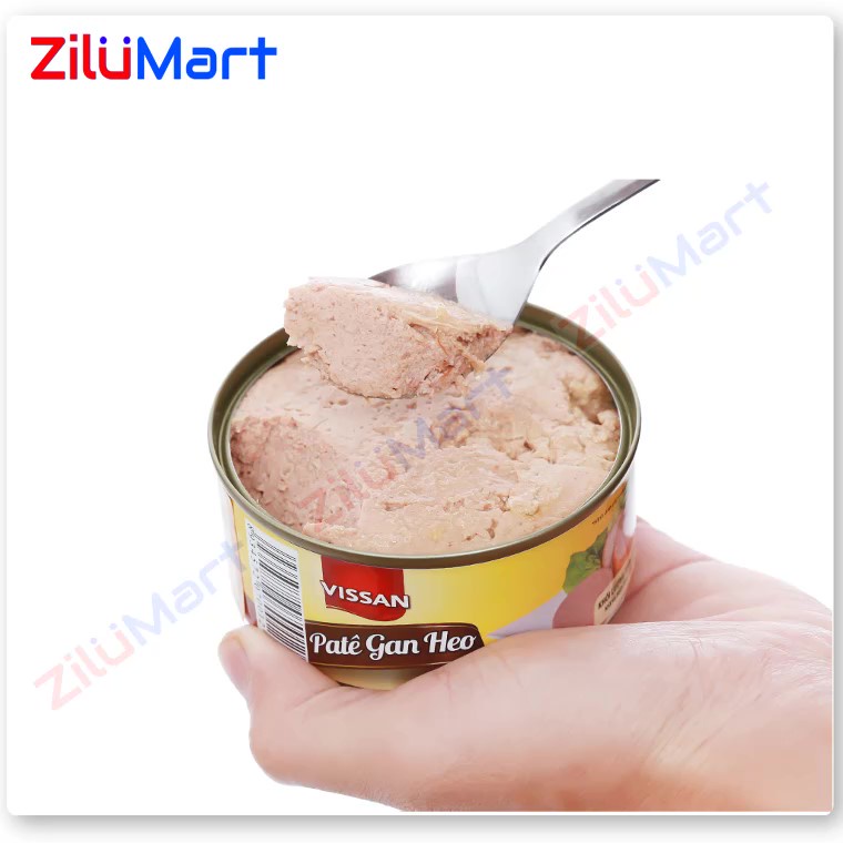 Hộp pate gan heo Vissan loại 170g