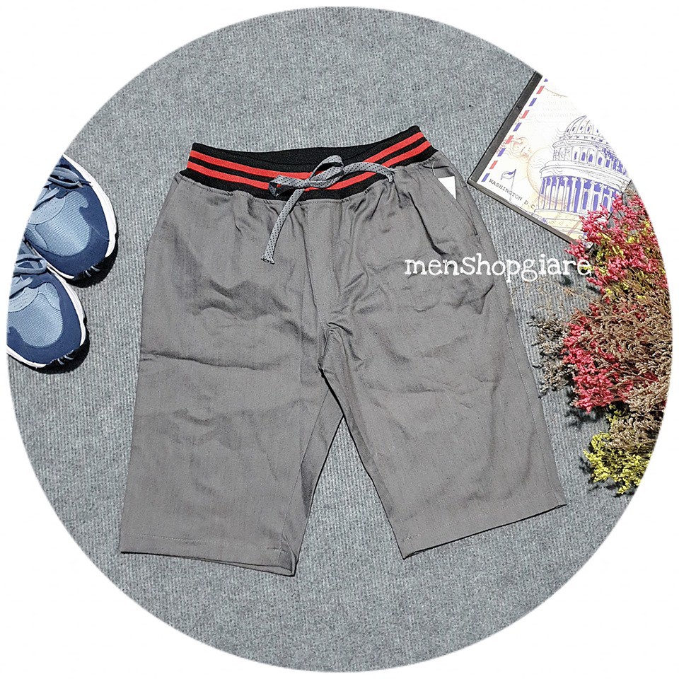 SHORT KAKI LƯNG THUN