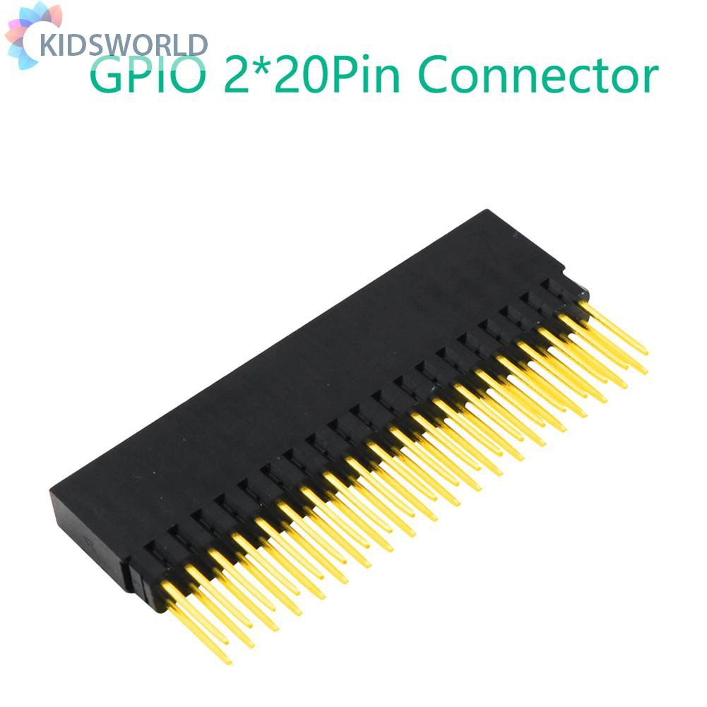 Bộ 2 Đầu 20 Pin Gpio Cho Raspberry Pi A + / Pi Model B + / Pi 2 Pi 3