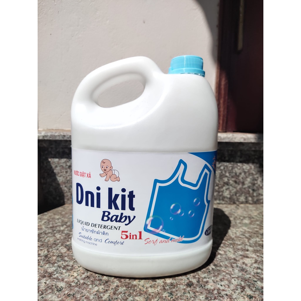 Nước giặt Xả Vải Dni Kit 3.8ml không Thơm Hoàn Tiền mùi hương nhẹ