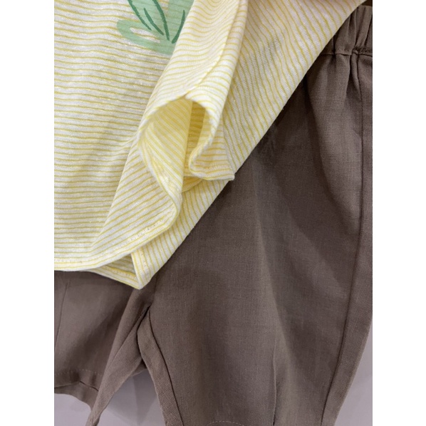 Set agabang xuất Hàn -Nhập Hàn agabang chất cotton thun lanh mùa hè