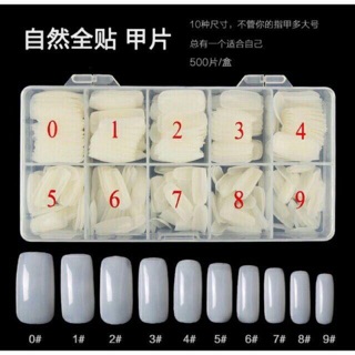 Móng Úp Hộp Hàn 500 Móng
