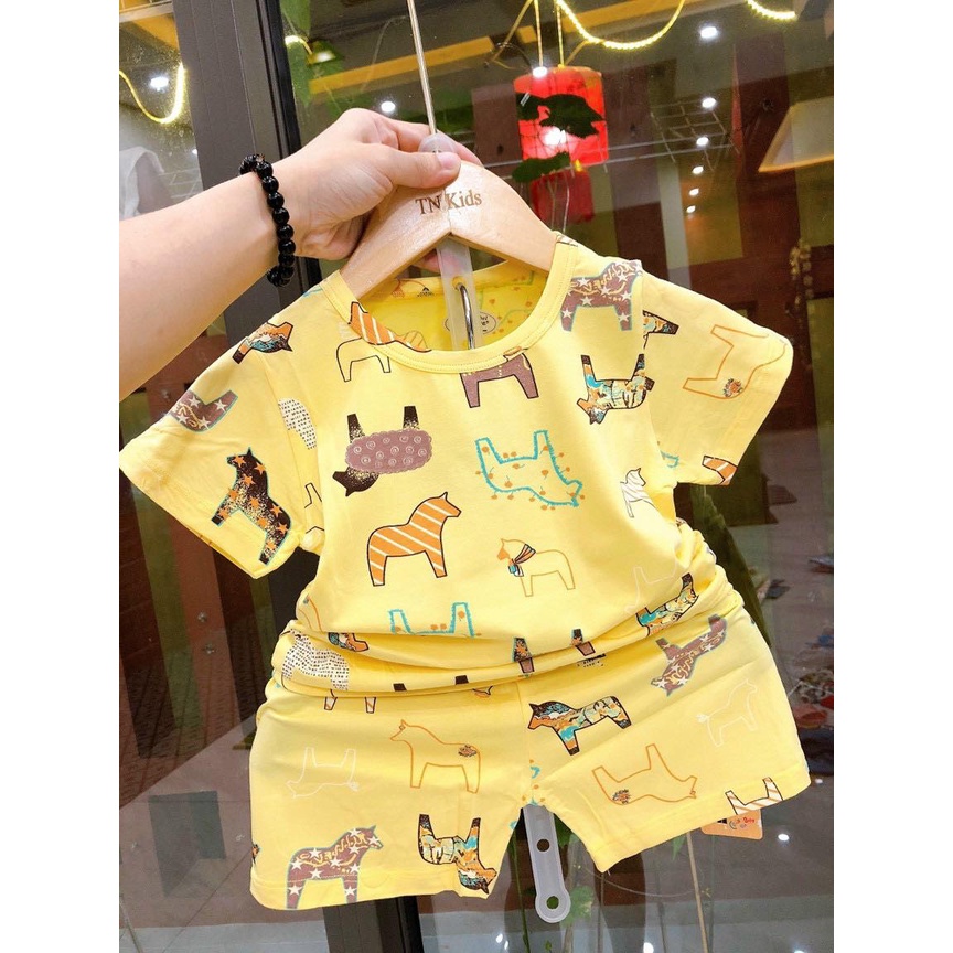 Bộ đồ, BỘ COTTON cho bé, bộ XUẤT HÀN bé trai bé gái size 8-25kg