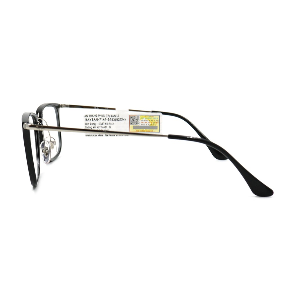 RB7141-Gọng kính nam nữ Rayban chính hãng , thiết kế dễ đeo bảo vệ mắt