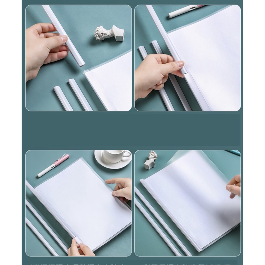 Combo 5 bìa cây gáy A4 trong suốt