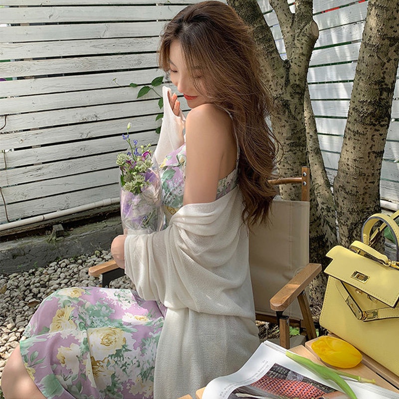 COZOK Áo Khoác Cardigan Tay Dài Chống Nắng Thiết Kế Đơn Giản Thời Trang