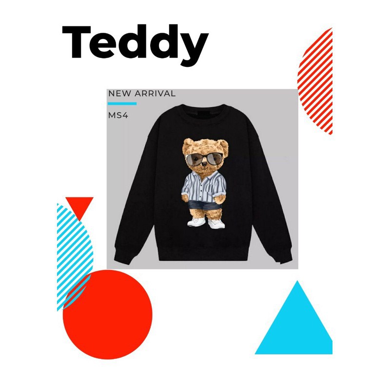 [Sale bung nóc] Áo Sweater Gấu Teddy phiên bản mới cực ngầu | Giá ưu đãi | BigBuy360 - bigbuy360.vn