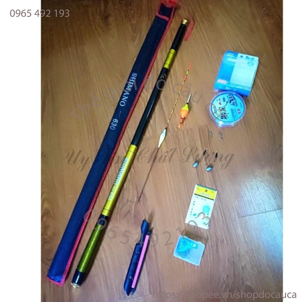 Bộ cần câu tay shimano 6m3 ( rẻ vô địch )