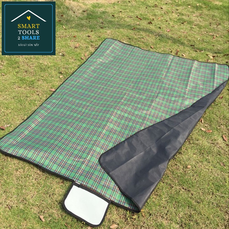 Thảm Dã Ngoại Picnic Cắm Trại Gấp Gọn, Chống Thấm Nước