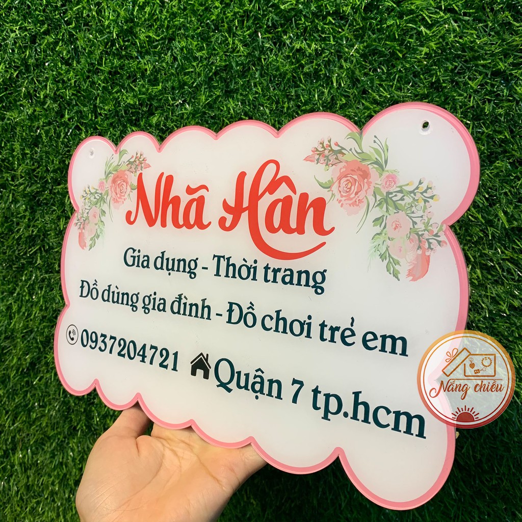 Bảng hiệu treo cửa hàng_ Decor quán cà phê, quán trà sữa, công ty_ Bảng hiệu xinh giá rẻ