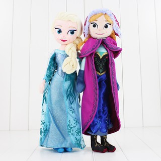 Cặp búp bê bông Elsa 55cm và Anna 65cm