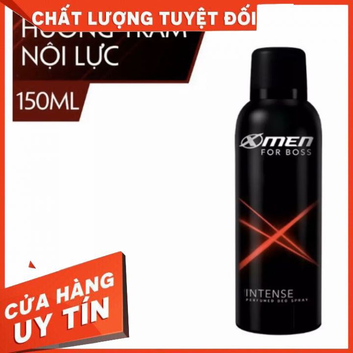 [chính hãng] xịt khử mùi toàn thân Xmen For Boss 150ml đủ màu ngăn mồ  hôi khử mùi cơ thể,mùi thơm mạnh mẽ giữ hương lâu