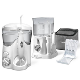 [SALE] Set 2 máy tăm nước Waterpik Ultra và Waterpik Plus kèm bộ 12 đầu xịt - hàng chính hãng