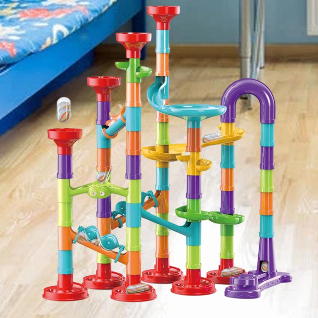 Bộ Đồ Chơi Đường Ray Mê Cung Nhiều Màu Sắc Độc Đáo DIY