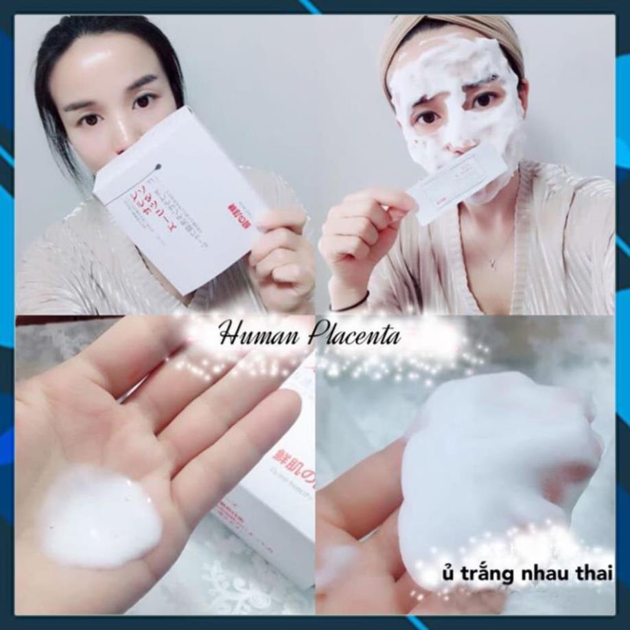 ⭐ Lẻ 1 gói ủ trắng mặt Nhau Thai Cừu Nhật Bản -Sachi