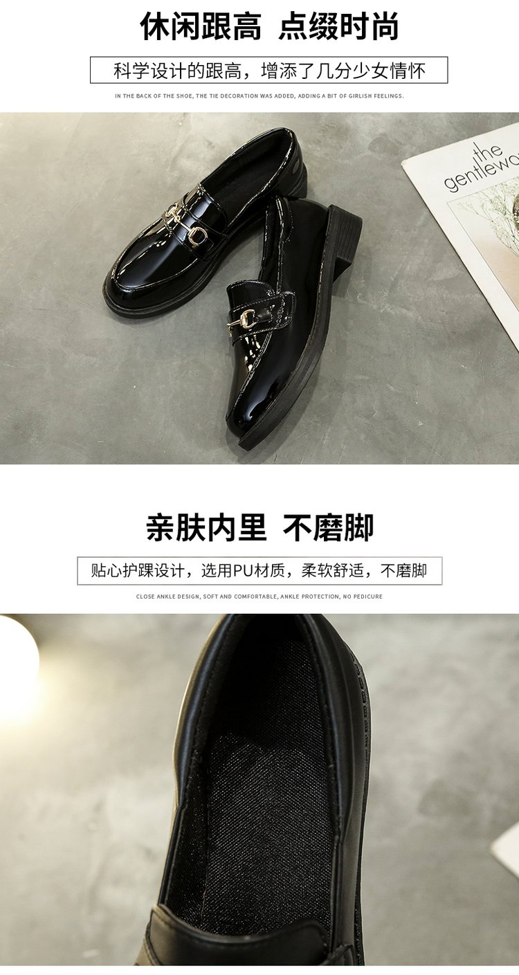 Giày Lười Nữ Mũi Tròn Màu Trơn Phong Cách Hàn Quốc | BigBuy360 - bigbuy360.vn