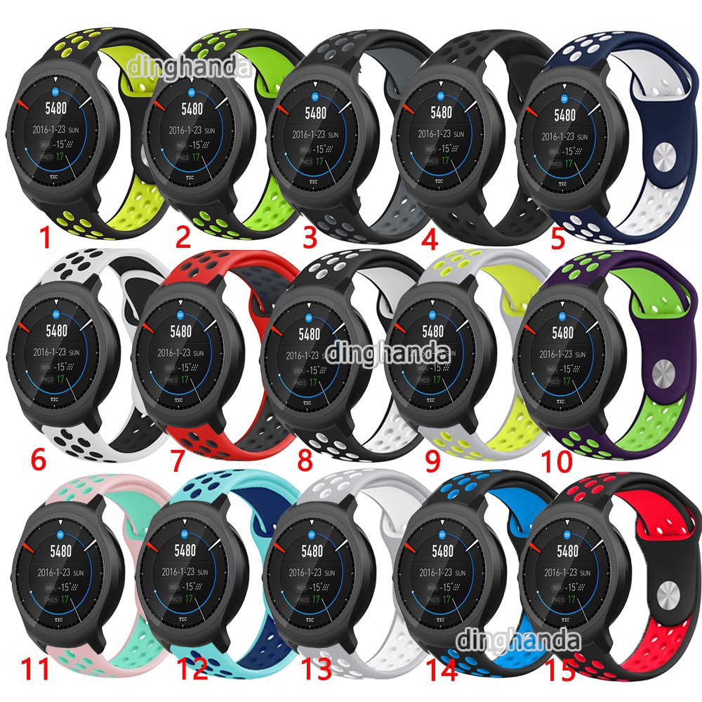 Dây đeo bằng silicone mềm cho đồng hồ Ticwatch 2