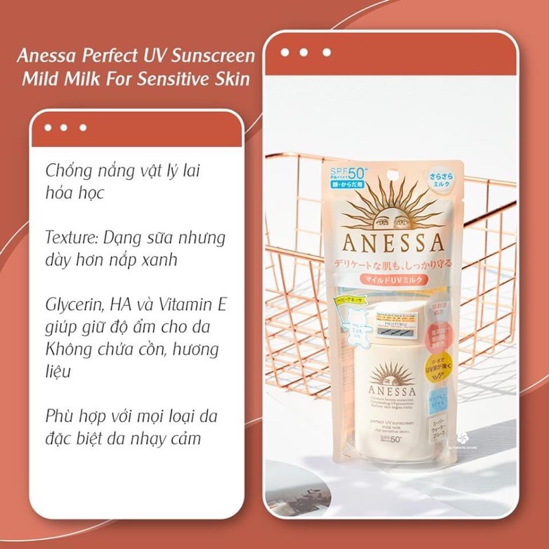 Kem Chống nắng Anessa Shisheido 60ml ( chính hãng)