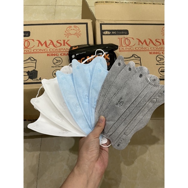 Set 50 chiếc  khẩu trang king crab  hãng Dũng Công