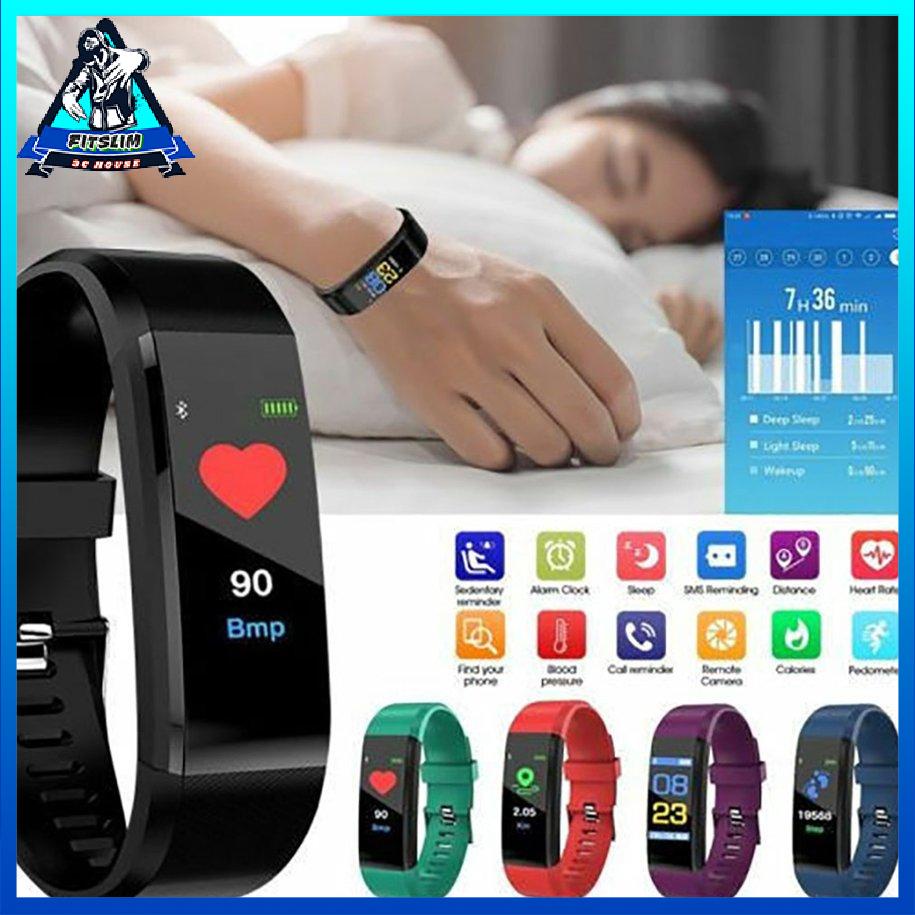 Vòng đeo tay thông minh Đồng hồ thể thao Đồng hồ đếm bước chân Máy đo lượng calo theo dõi nhịp tim [8/20]