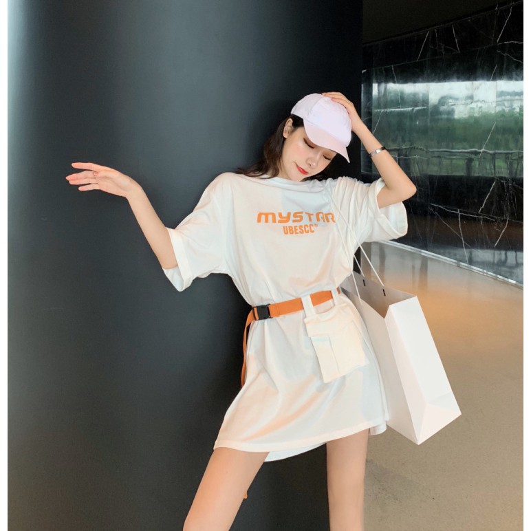 ÁO THUN NỮ FORM RỘNG ULZZNG - NEW ARRIVAL 2019 (KÈM NỊT)