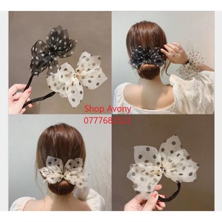 Cuộn tóc - Búi tóc đa năng hình hoa, thanh quấn tóc