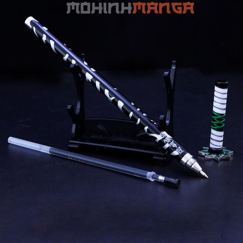 [CÓ QUÀ] Bút viết hình kiếm Phong Trụ Shinazugawa Sanemi Kimetsu no Yaiba Thanh Gươm Diệt Quỷ Cứu Nhân hợp kim cao cấp